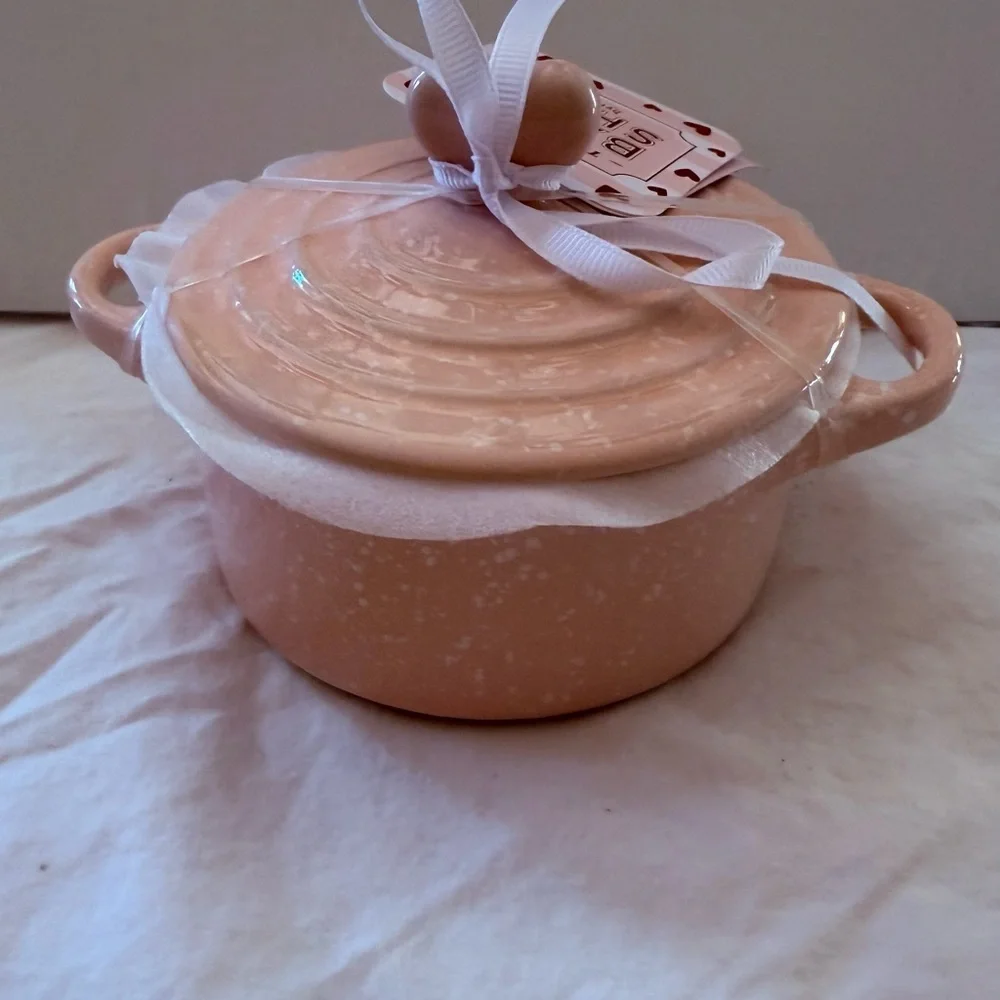 Mini Casserole with Heart Lid mini cocotte